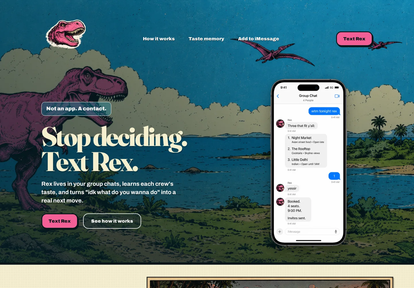 Rex product website